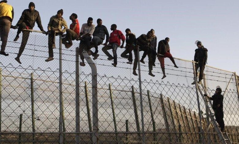 خلال ثلاث سنوات المغرب منع حوالي 10 آلاف مهاجر غير نظامي من دخول سبتة و مليلية