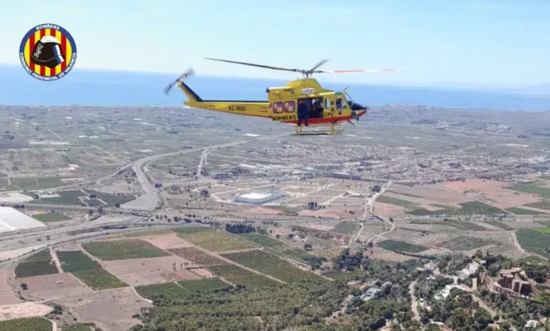 سقوط مروحية يُخلِّف ضحايا نواحي فالنسيا