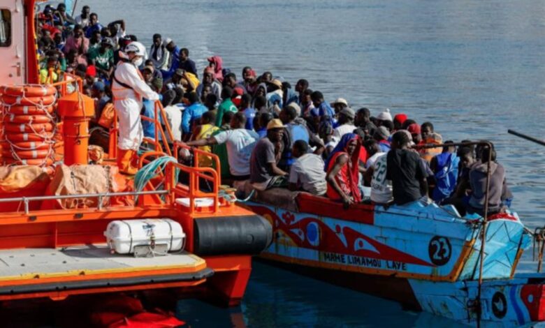 إنقاذ 62 مهاجر غير نظامي قبالة سواحل جزر البليار