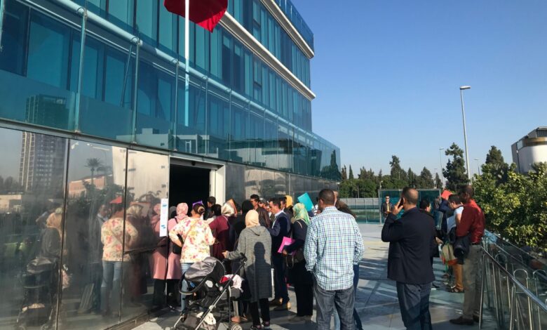 حارس أمن يعتدي بالضرب على مهاجر مغربي داخل قنصلية مورسيا