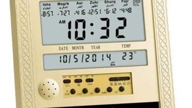 رفيقك المثالي للصلوات اليومية اكتشف ساعة الآذان