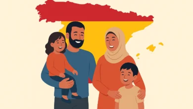 التجمع العائلي في إسبانيا الشروط والإجراءات خطوة بخطوة