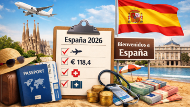 شروط دخول السياح إلى إسبانيا في 2026 دليل مبسّط