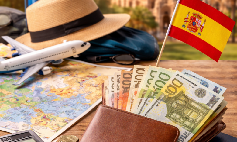 الدخول إلى إسبانيا كسائح في 2026 المتطلبات المالية بالتفصيل