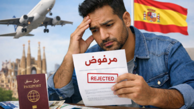 رفض الفيزا الإسبانية.. الأسباب والإجراءات القانونية للطعن