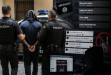 اعتقال شاب متطرف و إدانة ناشر رسائل معادية للمسلمين