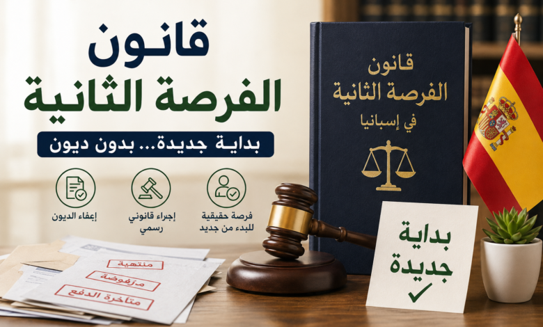 هل يمكن إلغاء ديونك في إسبانيا؟ قانون الفرصة الثانية قد يكون الحل